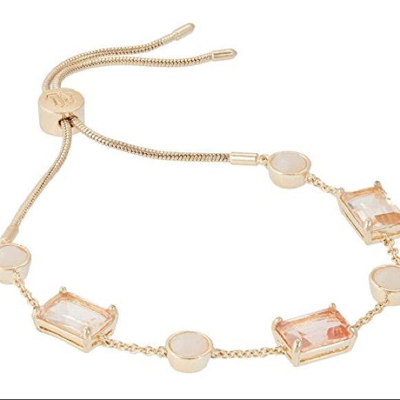 Lauren Ralph Lauren Jewelry - Ralph Lauren adjustable bracelet gold rose bangle jewelry nwt macys Nordstrom